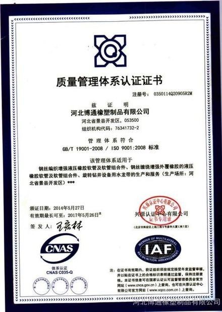 CHINA Beijing Silk Road Enterprise Management Services Co.,LTD certificaten